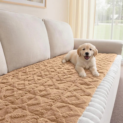 Inovaday Washable Non-Slip Sofa Cover for Three-Cushion Couches - Durable, Pet-Friendly Protector and Bed Mat