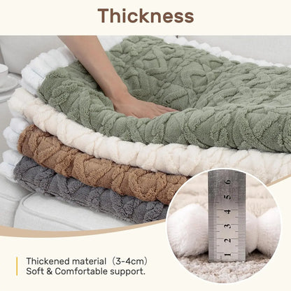 Inovaday Washable Non-Slip Sofa Cover for Three-Cushion Couches - Durable, Pet-Friendly Protector and Bed Mat