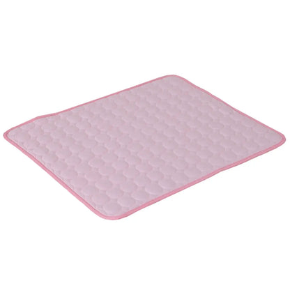 2026 Premium Ice Silk Cooling Mat for Dogs - Non-Slip, Machine Washable, Eco-Friendly Design for Enhanced Summer Comfort, Suitable for Small to Large Pets